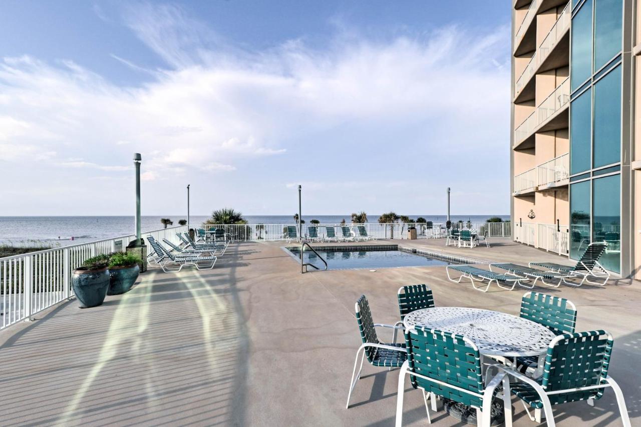 Lavish Beachfront Biloxi Condo With Pvt Patio And Pool! 외부 사진